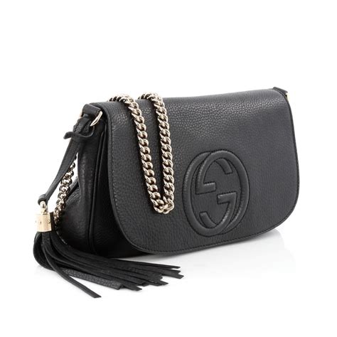 gucci soho crossbody chain strap|gucci handbags.